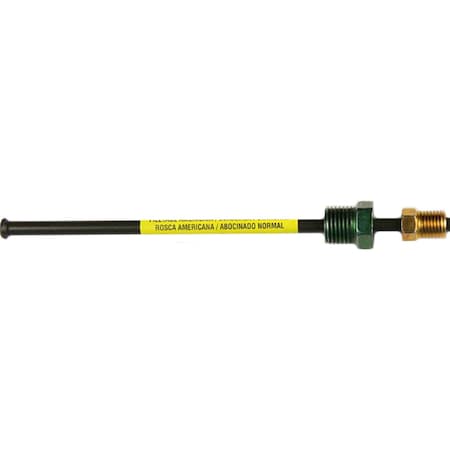 Ags Poly Armour Brake Line Adapter 3/16 x 8 (3/8-24 I)(1/2-20 I), PAA-G360 PAA-G360